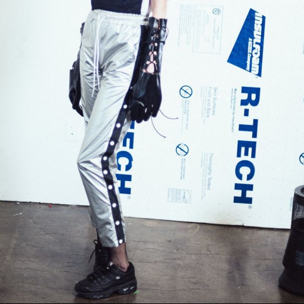 [brashy studios] space grey trousers